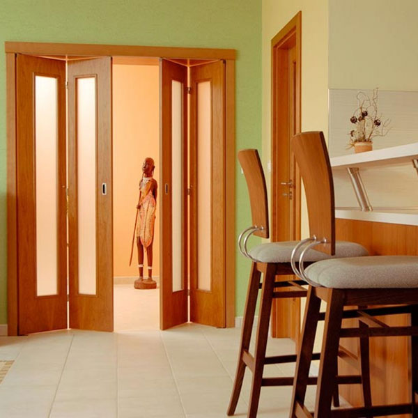 двери на кухню раздвижные гармошка Кызылорда